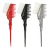 3 PCS Hair Dyeing Soft Brush Comb Hairdressing Tools Color Random Delivery