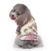 Pet Beach Shirt Dog Print Spring And Summer Clothes