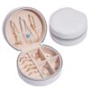 SH789-12 PU Leather Simple Jewelry Storage Box