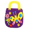 Non-woven Fabric DIY Cartoon Paste Hand Sewing Bag Fabric Bag