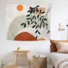 Fabric Tapestry Exaggerated Abstract Style Hanging Background Covering Cloth