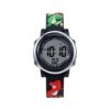 JNEW A380-86172 Children Cartoon 3D Castle Dinosaur Alarm Waterproof Colorful Backlight LED Electronic Watch