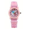 JNEW A335-86228 Children Cartoon 3D Love Butterfly Silicone Waterproof Quartz Watch