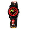 JNEW A335-86131 Children Cartoon 3D Baseball Boy Silicone Strap Waterproof Quartz Watch