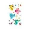 20 PCS Waterproof Anti-Sweat Children Cute Cartoon Animal Tattoo Stickers