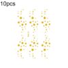 10 PCS Hot Stamping Waterproof Music Festival Face Tattoo Sticker