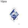 10pcs Waterproof Small Fresh Water Transfer Color Tattoo Stickers