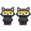 2 PCS TTPU1054 Cute Cartoon Animal Slow Rebound Decompression Toy