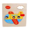 Children Educational Toy Wooden Cartoon Jigsaw Puzzle