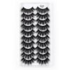 10 Pairs 3D Cat Eye False Eyelashes Naturally Thick And Fluffy Eyelashes