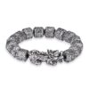 Solid Patronus Buddha Sanskrit Couple Bracelet