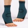 1pair Nylon Knitted Ankle Pads Compression Support Anti-Sprain Cycling Protective Gear