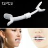 12PCS Smile Corrector Teeth Bite Spring Beauty Smile Expression Muscle Training Auxiliary Tools