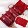 4 In 1 Women Travel Portable Waterproof Mesh Cosmetic Bag