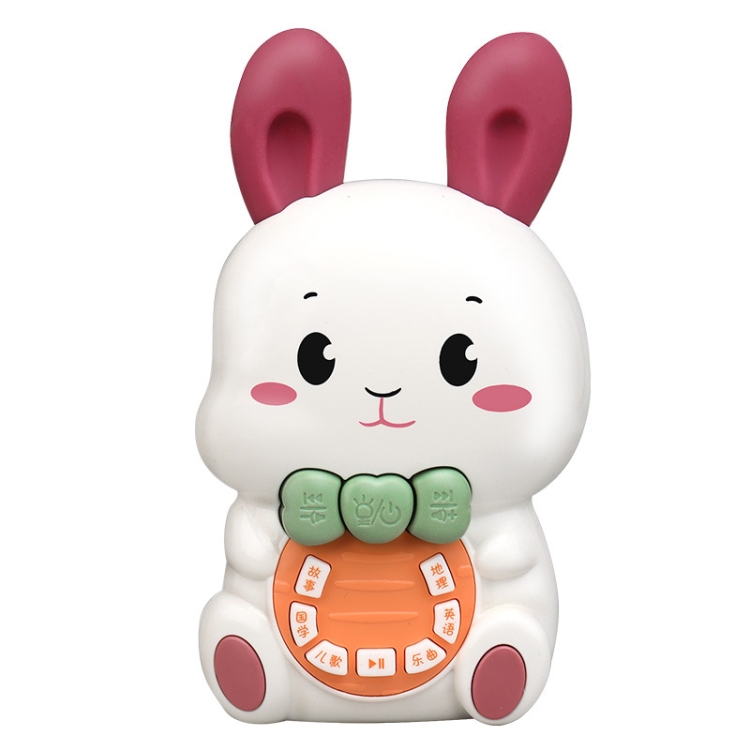 Children Singing Puzzle Luminous Rabbit Early Education Learning Machine