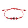 Devil Eye Adjustable Crystal Beaded Bracelet