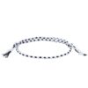 10pcs /Pack 1010-89 Four-strand Colorful Braided Rope Adjustable Bracelet