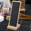 Simple Solid Wood Necklace Display Stand Jewelry Props Necklace Hanger