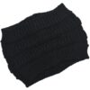 Autumn and Winter Women Knitted Headband Widening Face Wash Head Cover