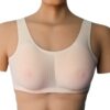CD Crossdressing Silicone Fake Breast Vest Underwear