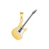 OPK 1989 Personality Stainless Steel Guitar Pendant Titanium Steel Necklace