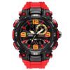 SMAEL 1921 Men Dual Movement Sports Watch Multifunctional Time Night Light Alarm Student Wrist Watch