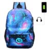 Music Prince Luminous USB Rechargeable Computer Backpack