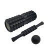 Crescent Hollow Foam Roller Yoga Column Set Fitness Muscle Relaxation Massager Set