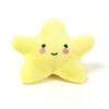 3pcs Pet Teething Toy Plush Starfish Sounding Toy