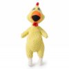 Screaming Chicken Gnawing Sound Molar Pet Plush Toy