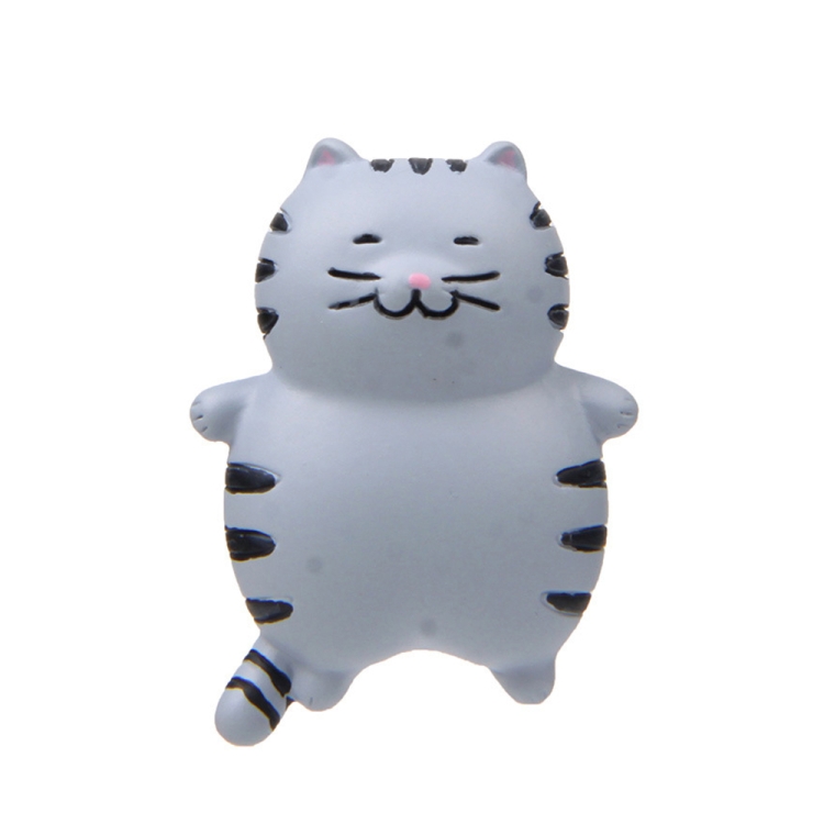 Fat Cat 3D Refrigerator Magnet Magnetic Sticker Phone Case DIY Accessories