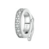 Platinum Plated Sterling Silver Universal Buckle Spacer Bead Accessories