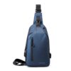 WEPOWER Men Chest Bag Casual Splashproof Backpacks
