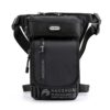 HAOSHUAI Men Outdoor Riding Leg Bag Waist Bag Sports Chest Bag Messenger Bag