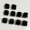 10pcs /Pack Girls Plastic Hairpin Safe Hair Crab Clip Hair Claw