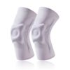 1pair Sports Knee Brace Meniscus Injury Silicone Knee Joint Protective Cover