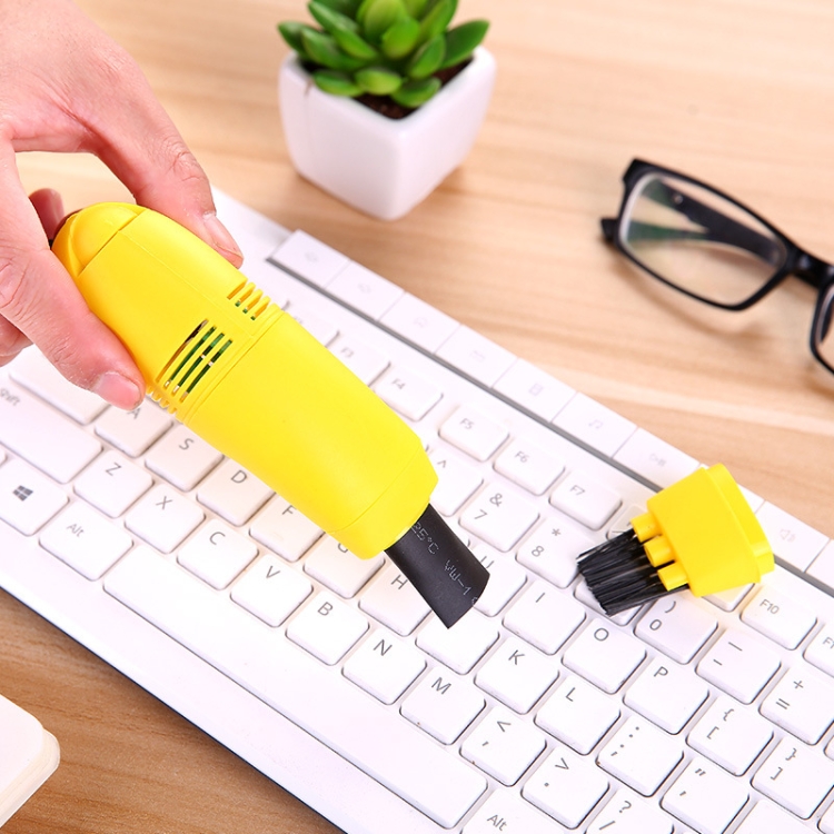 Mini USB Interface Keyboard Cleaning Brush Portable Computer Dust Remover