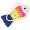Pet Cats Toys Lanyard Sisal Cardboard Fish Claw Sharpening Toys
