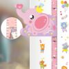 3D Height Paste Children Height Measurement Ruler Magnetic Suction Cartoon Wall Stickers Can Be Removed