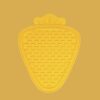 Silicone Pet Licking Mat Suction Cup Carrot Shape Placemat Cat and Dog Food Retarder