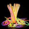100pcs Children Non-Toxic Colorful Glow Stick Luminous Bracelet Toy