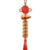 Chinese Traditional Auspicious Knot Five Emperors Coins Gate Pendant
