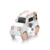 S925 Sterling Silver Rose Gold Off-road Vehicle DIY Beads