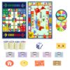 Monopoly Flight Chess 2 In 1 Children Toy Classics Board Party Games