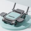 CHANGFENG Four-wheel Abdominal Roller With Elbow Support & Phone Bracket Fitness Equipment