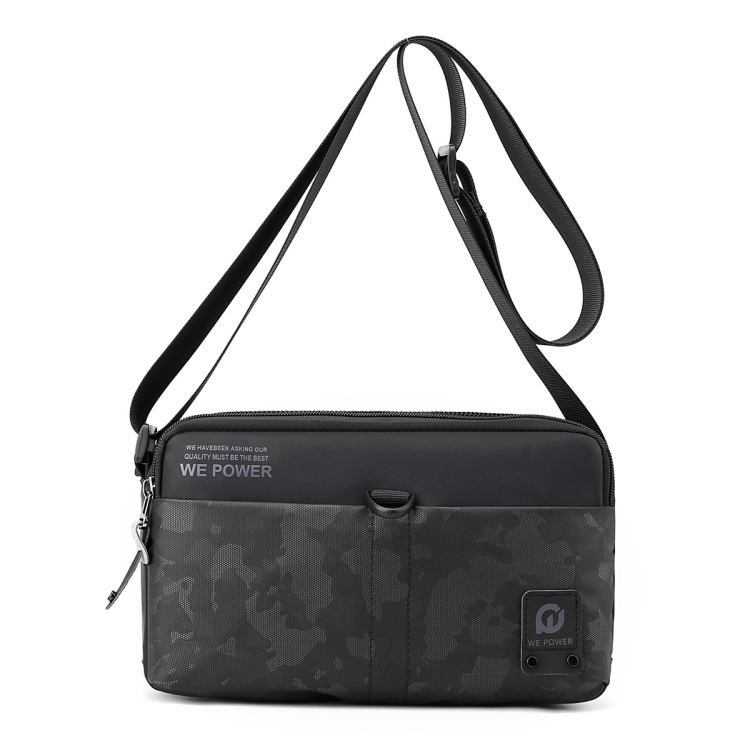 WEPOWER Men Oxford Cloth Casual Crossbody Bag Outdoor Sports Shoulder Bag