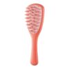 Ginkgo Leaf Type Shampoo Brush Massager Silicone Coarse Teeth Shampoo Combs with Handle