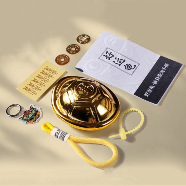 Good Fortune Turtle Shell Fun Stress Relief Toys Money Turtle Desktop Decoration