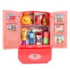 Children Play House Simulation Refrigerator Kitchen Toy Double Door Girls Smart Freezer Toy