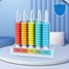 Pupils Counters Aids Math Abacus Bead Counting Learning Calculator Kids Abacus Toy